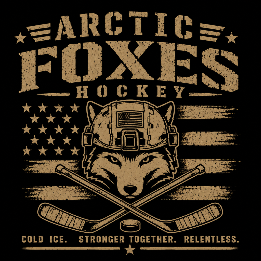 Arctic Foxes — Tactical Ice Hockey Tee