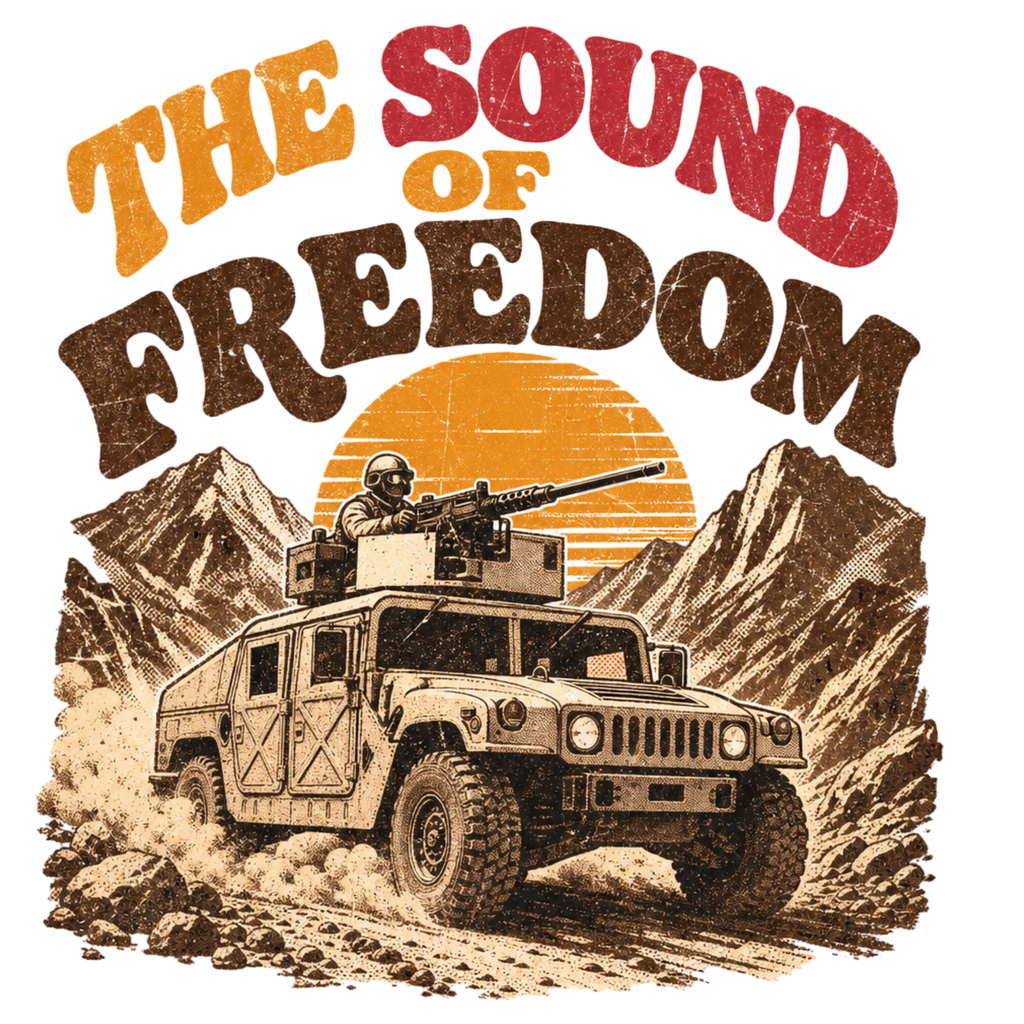 The Sound of Freedom – GWOT Veterans Tribute T-Shirt