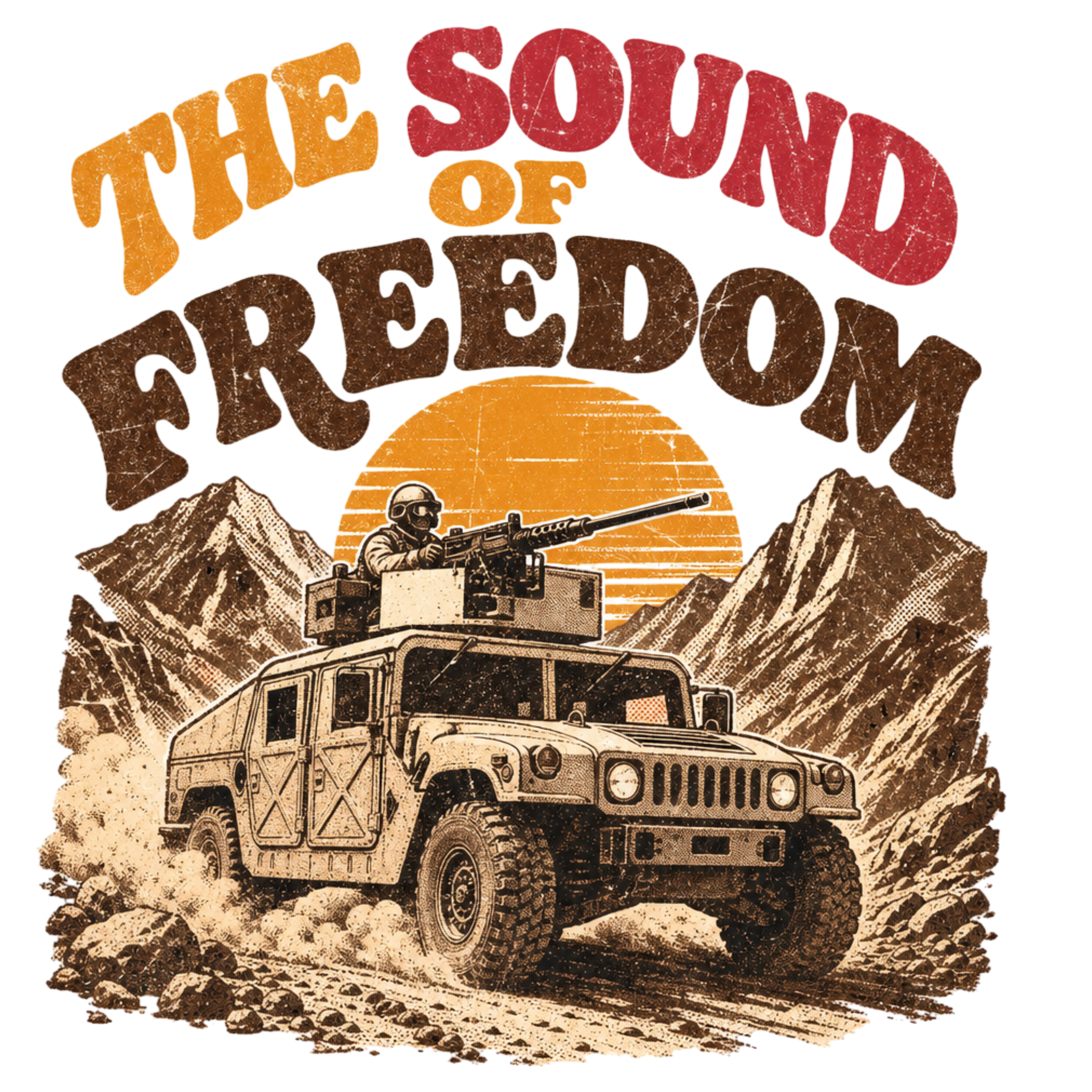 The Sound of Freedom – GWOT Veterans Tribute T-Shirt