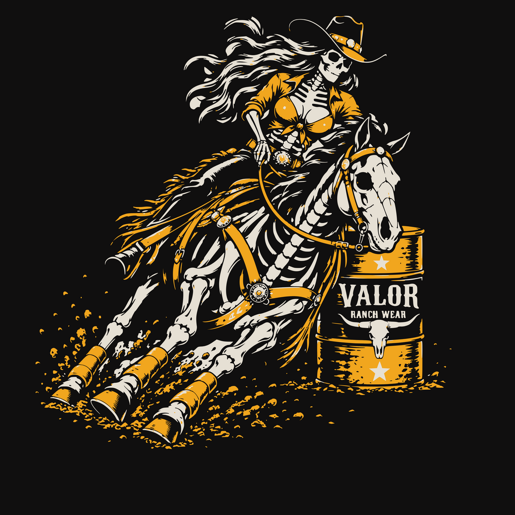 Cowgirl Barrel Racing T-Shirt