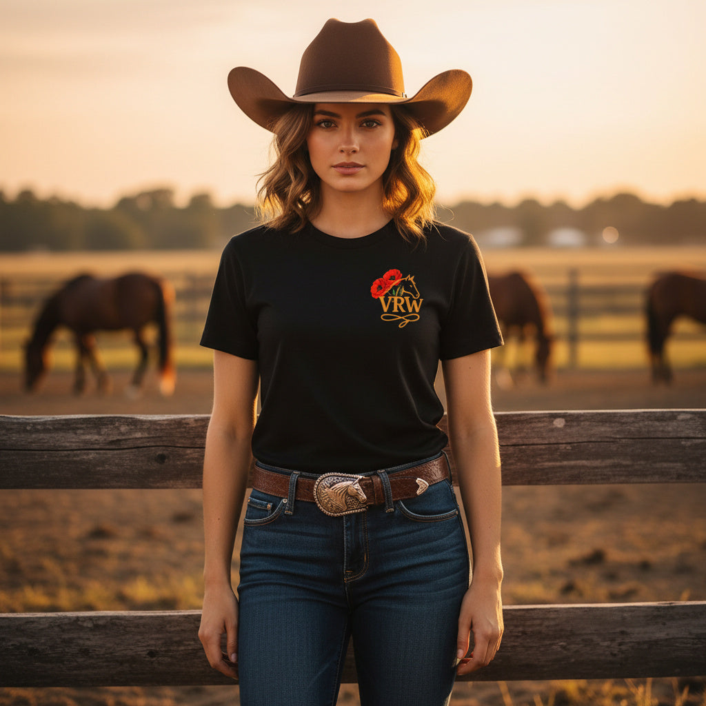 bridled veterans Remembrance Graphic Tee