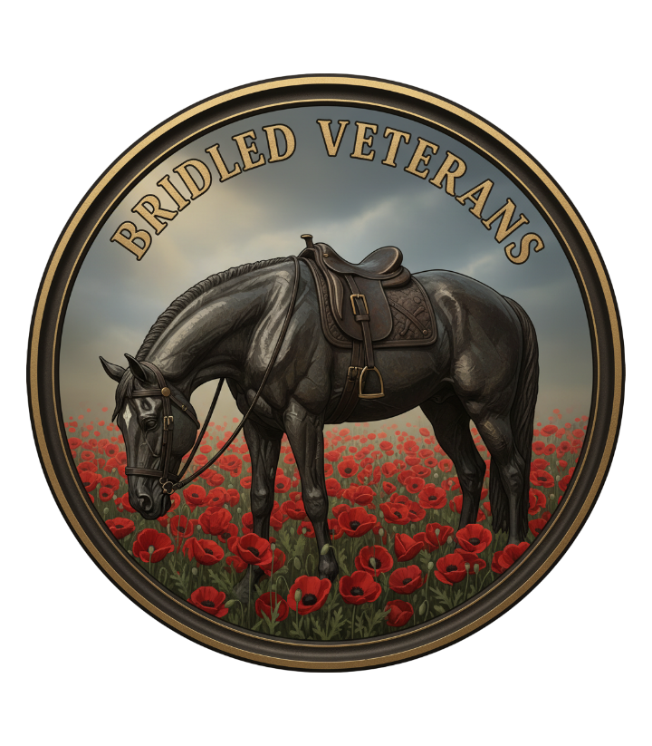 bridled veterans Remembrance Graphic Tee
