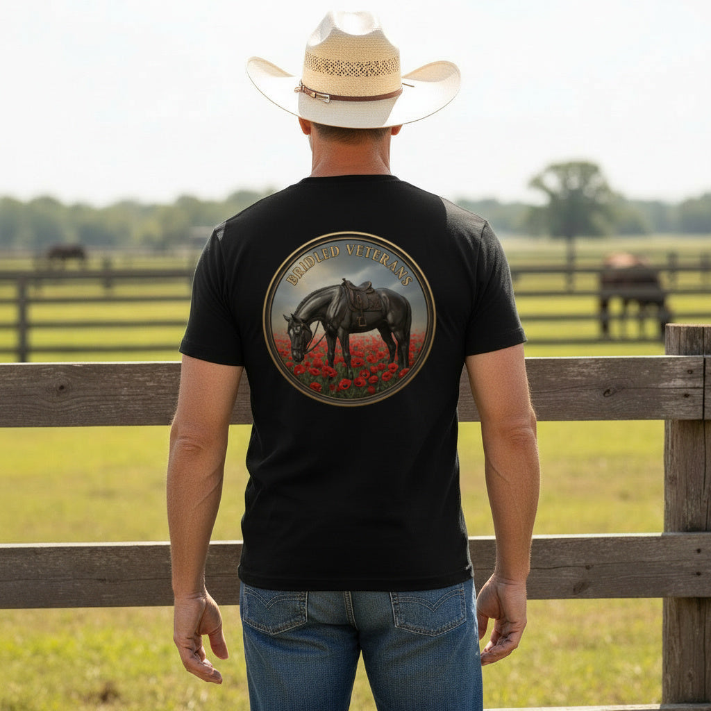 Bridled Veterans – Remembrance Graphic Tee