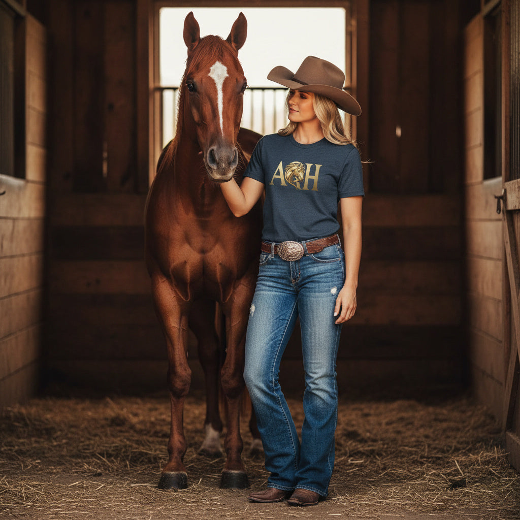 American Quarter Horse Anatomy Tee