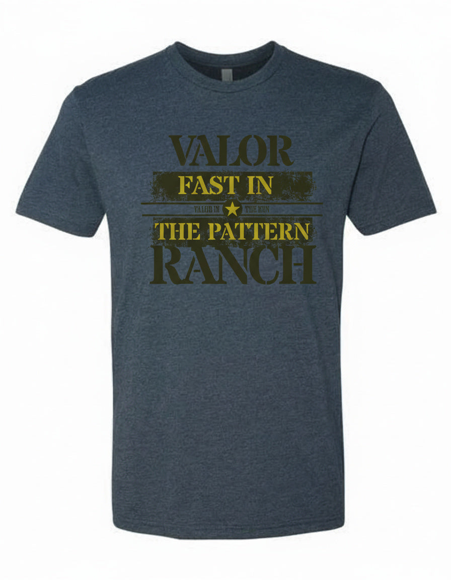 Valor Ranch – Sector of Fire Barrel Racing Tee