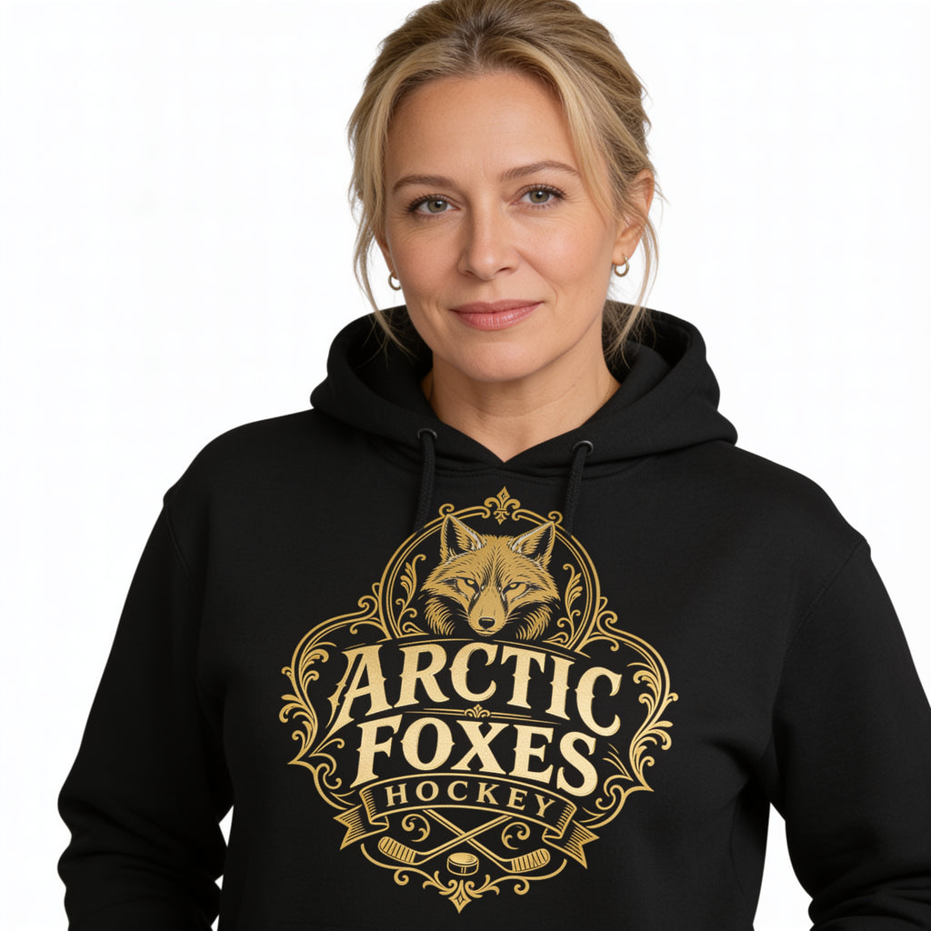 Arctic Foxes Hockey – Vintage Fox Collection womens hoodie