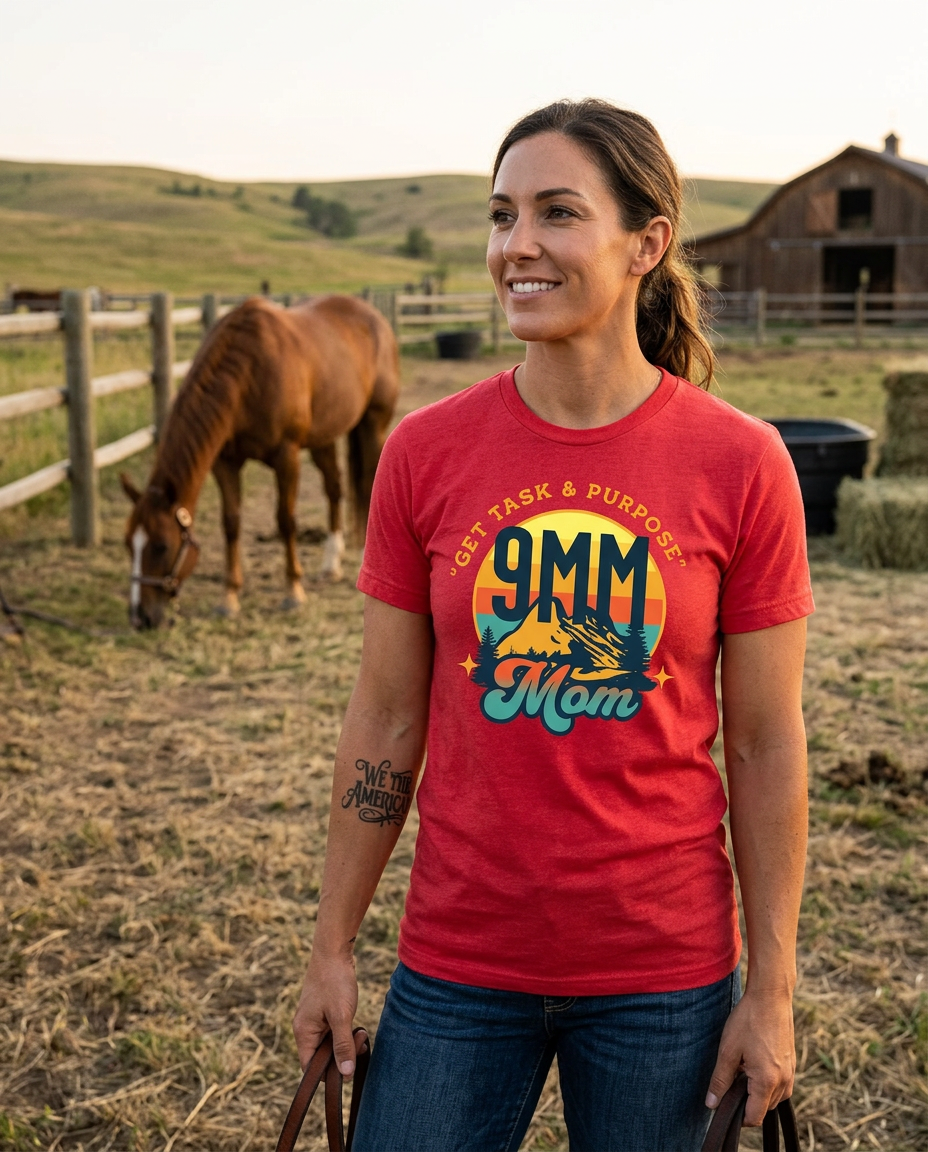 9MM Mom – Get a Task & Purpose T-Shirt