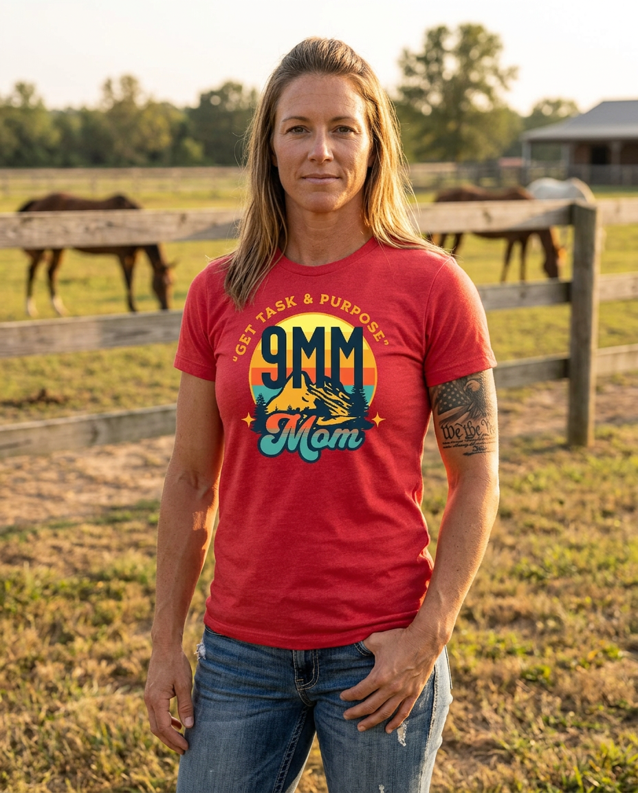 9MM Mom – Get a Task & Purpose T-Shirt