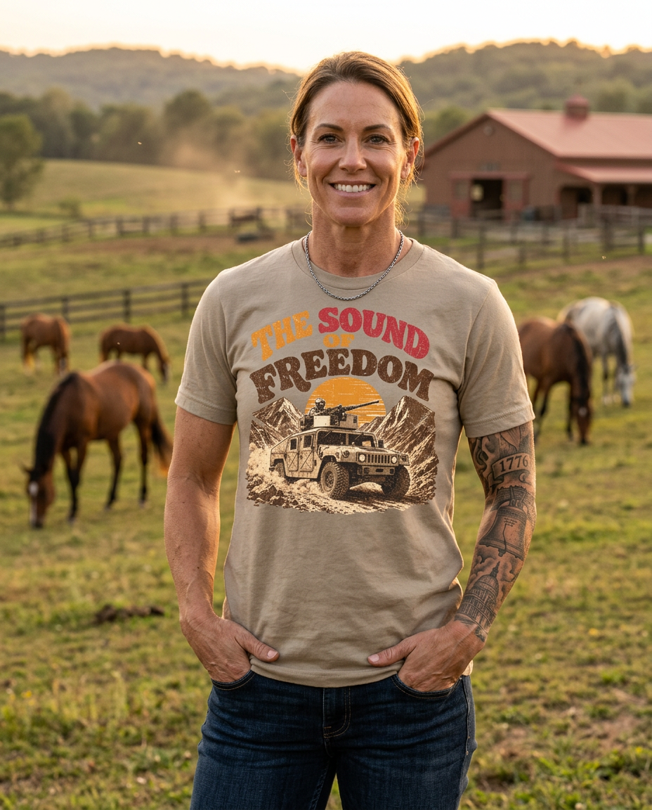 The Sound of Freedom – GWOT Veterans Tribute T-Shirt