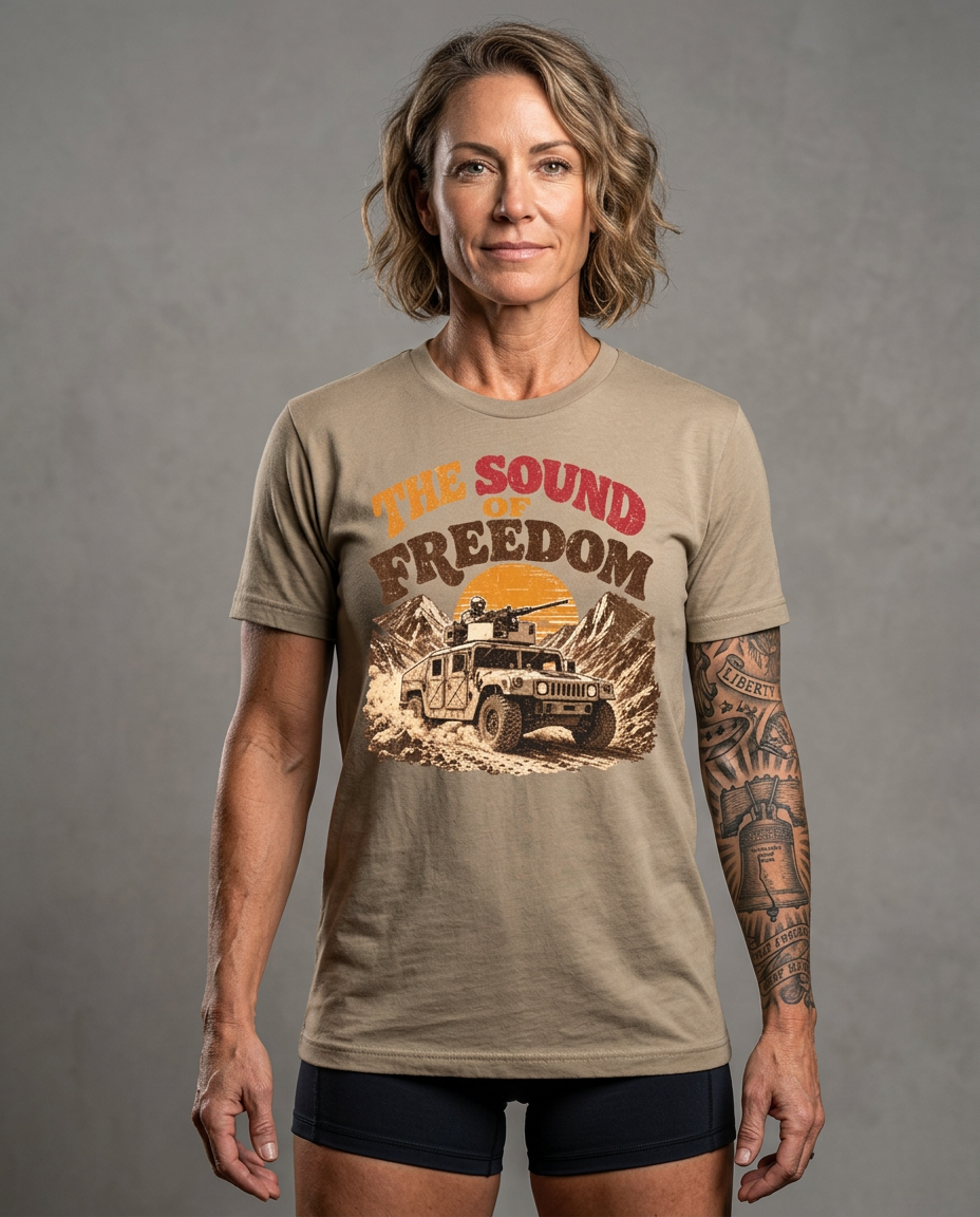 The Sound of Freedom – GWOT Veterans Tribute T-Shirt