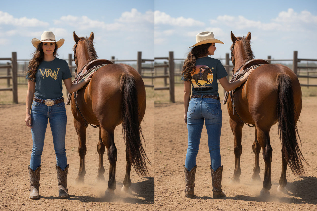 Valor Ranch Mounted Shooting Tee Modern Day