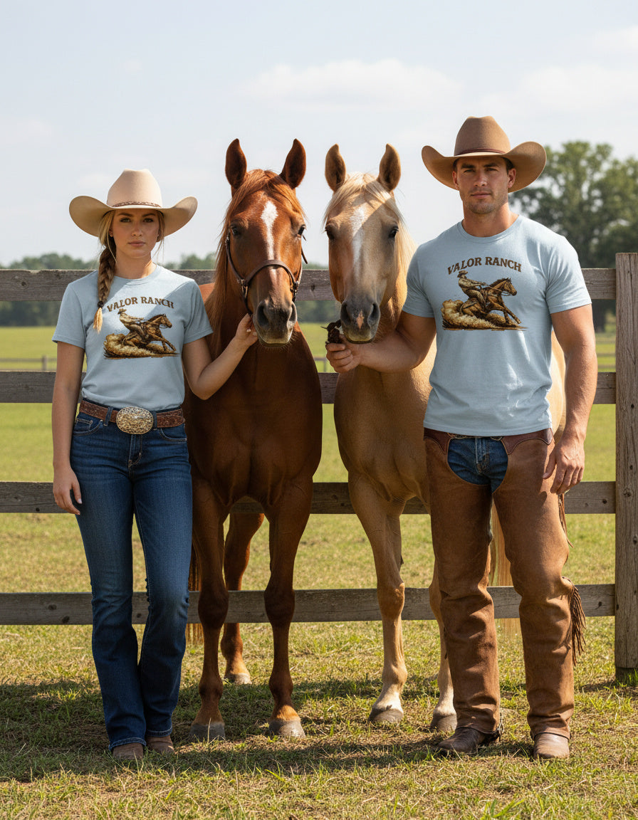 Valor Ranch Sliding Stop Tee