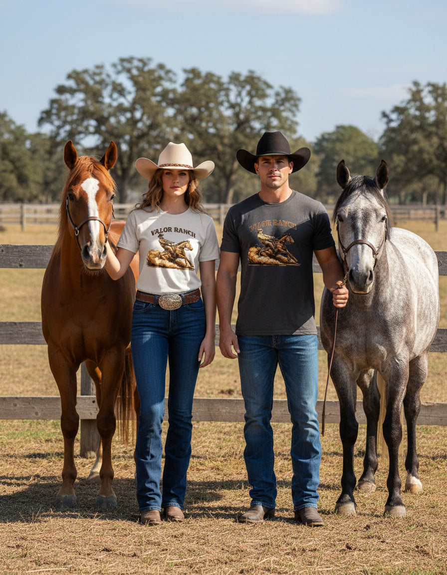 Valor Ranch Sliding Stop Tee