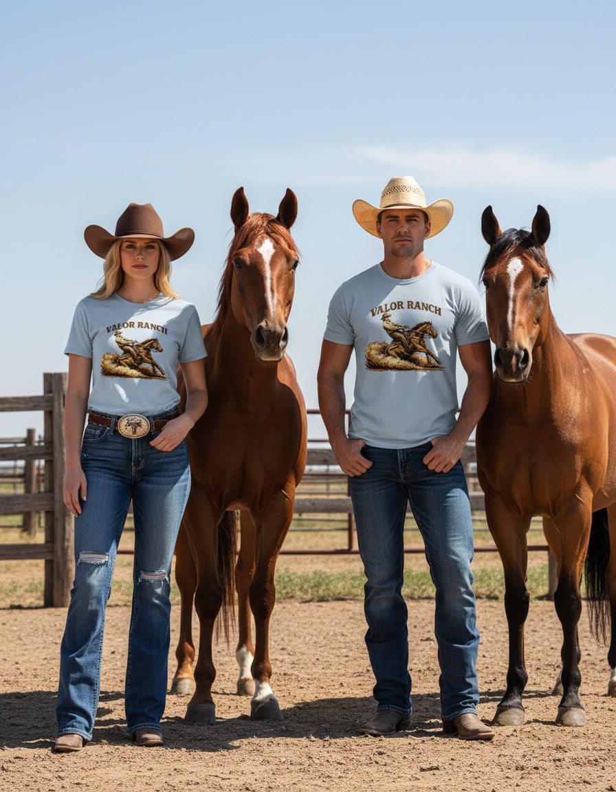 Valor Ranch Sliding Stop Tee