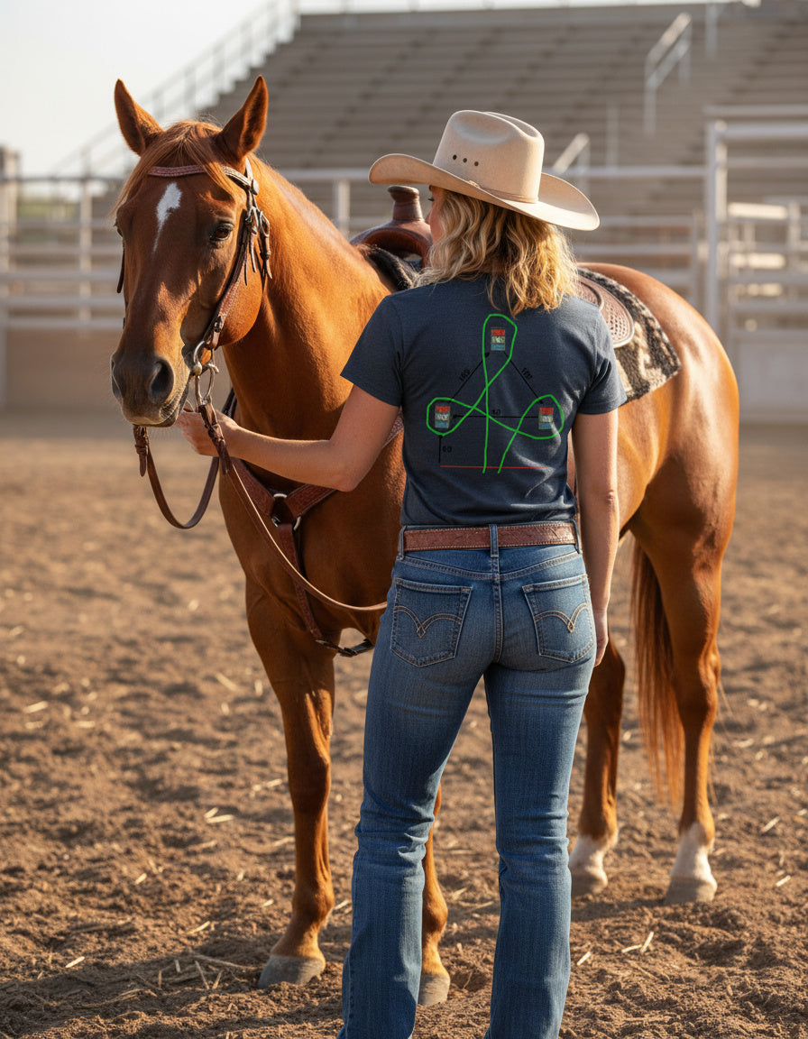 Valor Ranch – Sector of Fire Barrel Racing Tee