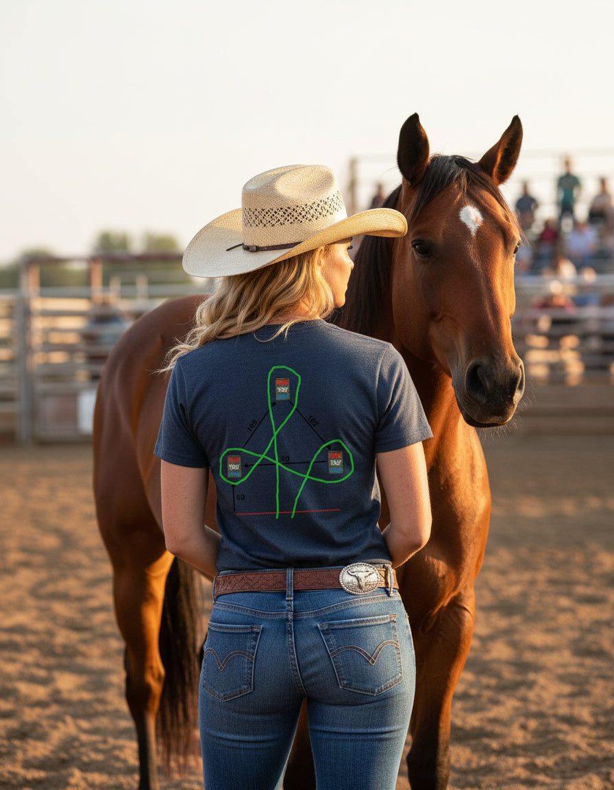 Valor Ranch – Sector of Fire Barrel Racing Tee