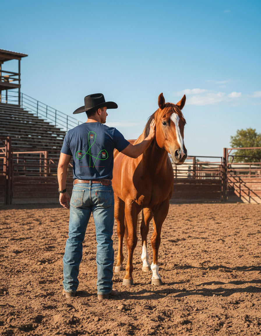 Valor Ranch – Sector of Fire Barrel Racing Tee
