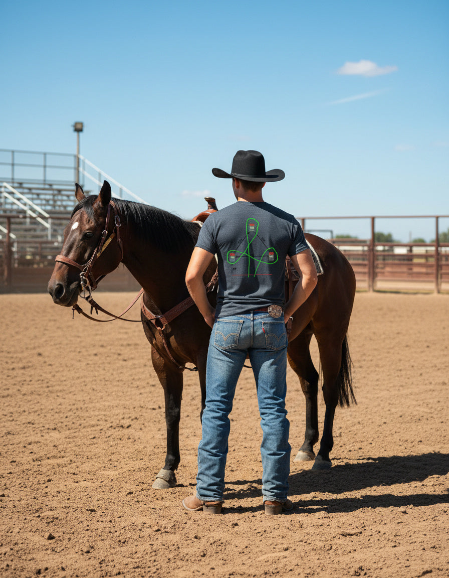 Valor Ranch – Sector of Fire Barrel Racing Tee