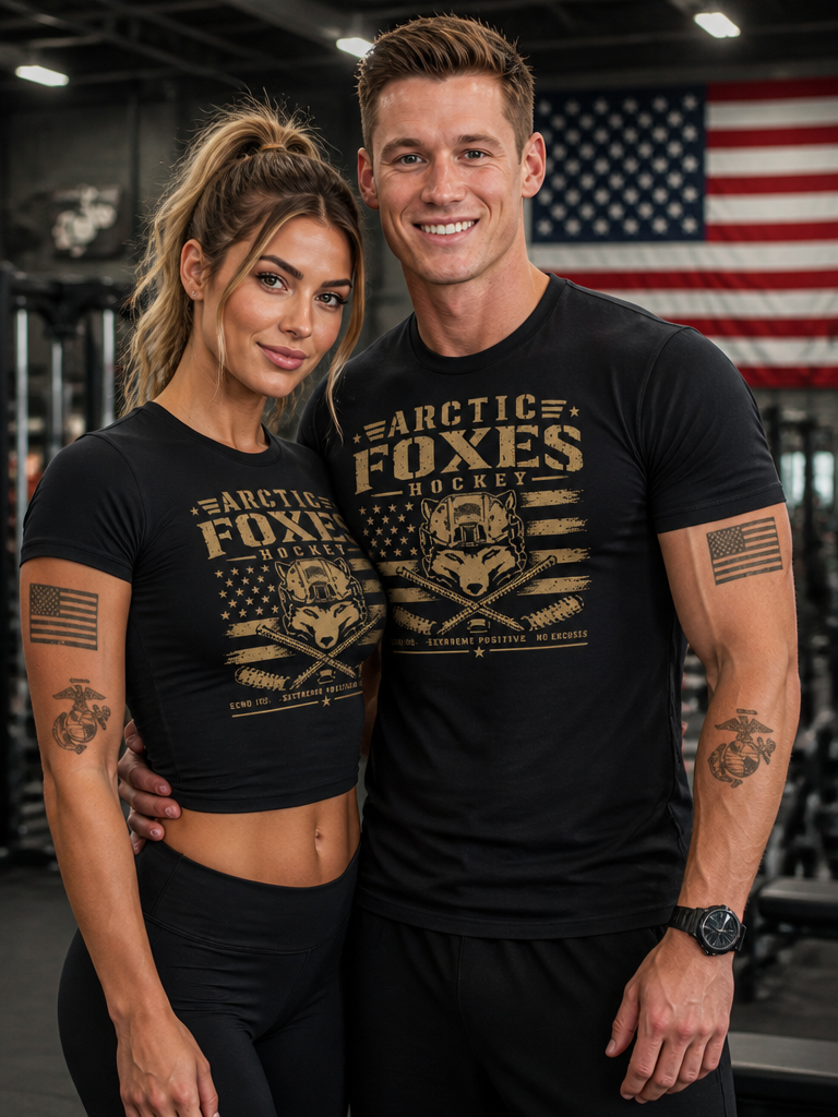Arctic Foxes — Tactical Ice Hockey Tee