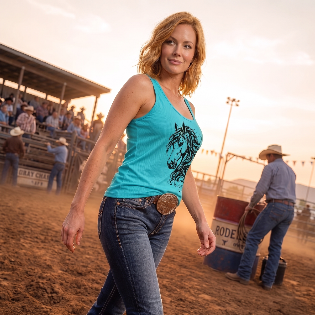 Wild Elegance Horse Tank – Free Spirit Collection