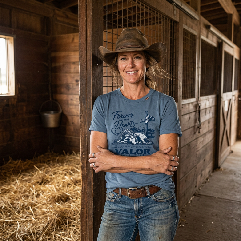 Forever in Our Hearts – Equine Memorial Tee