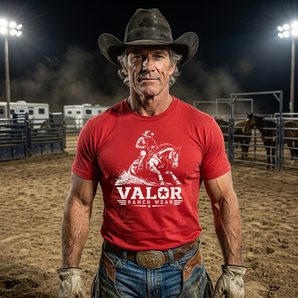 Stop With Intent – Valor Ranch Reining Tee