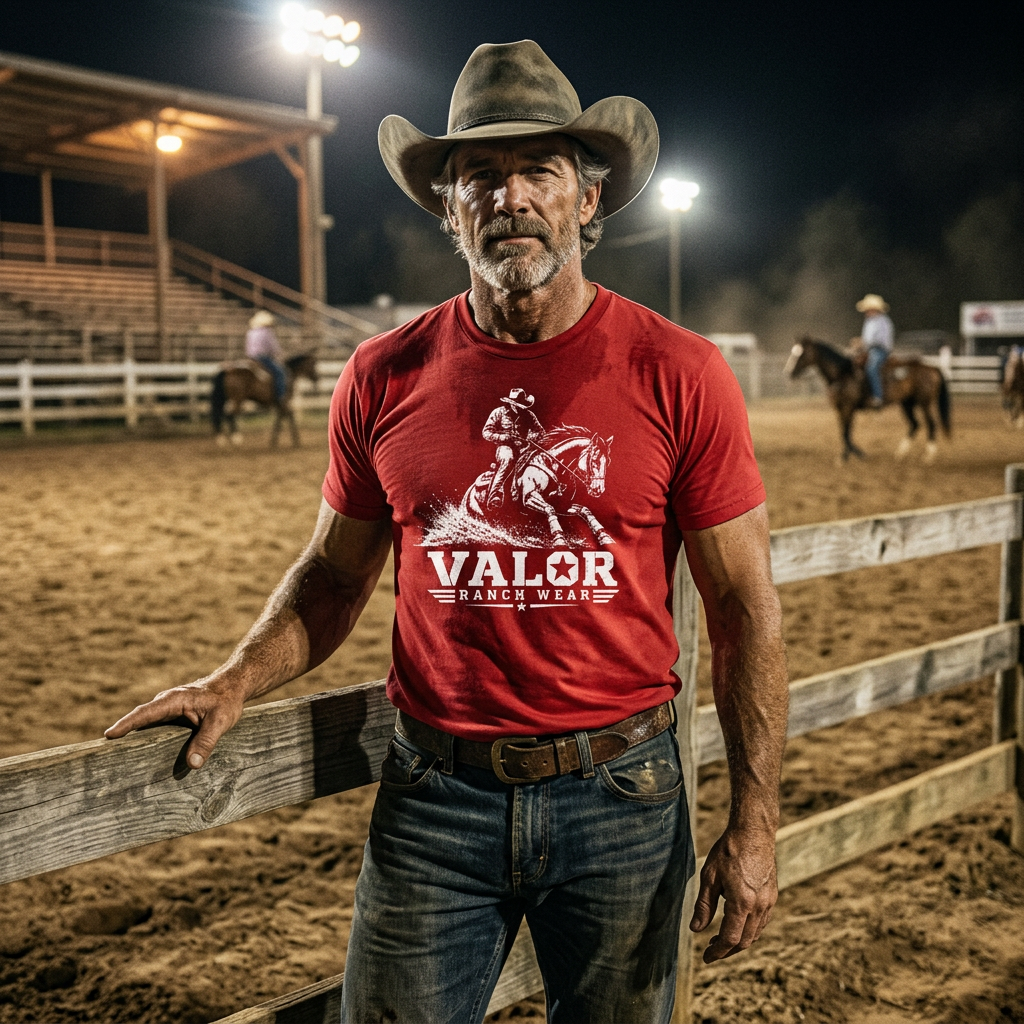 Stop With Intent – Valor Ranch Reining Tee