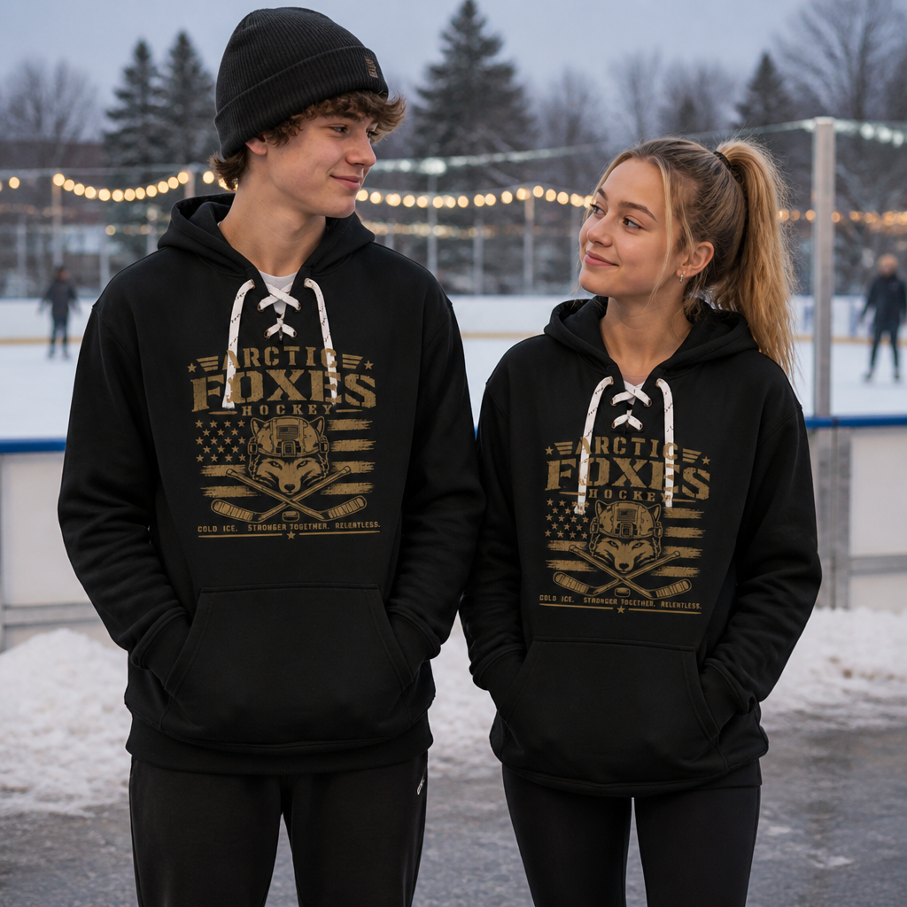 Arctic Foxes — Tactical Ice Hockey Hoodie