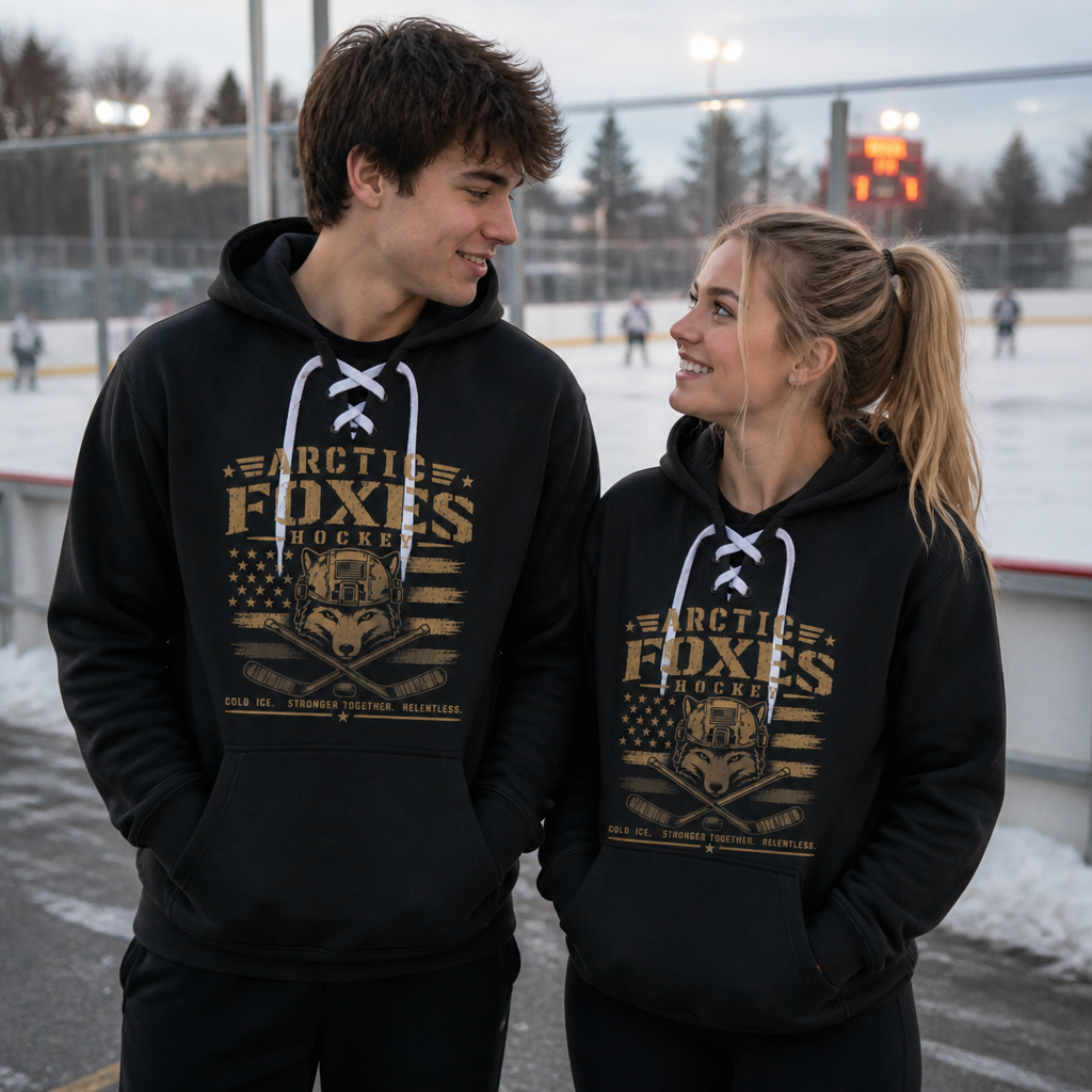 Arctic Foxes — Tactical Ice Hockey Hoodie