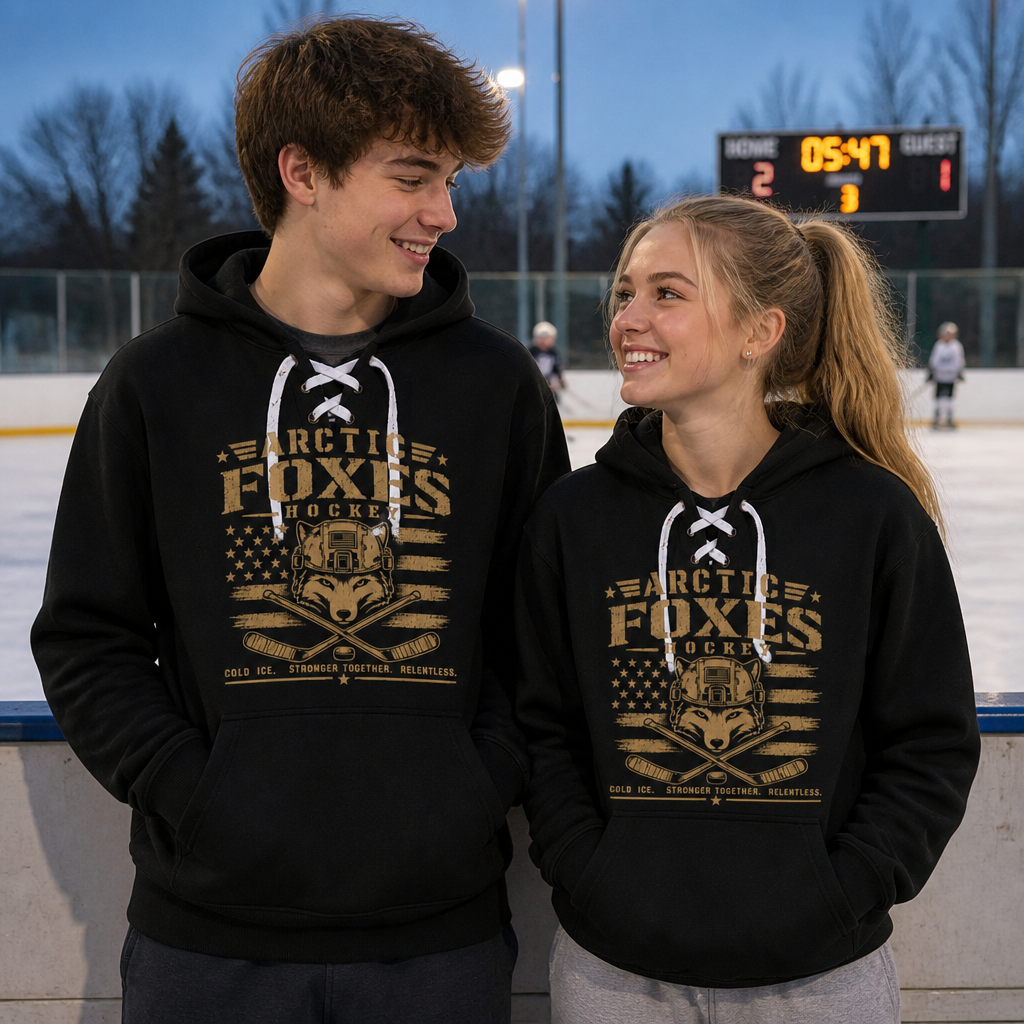 Arctic Foxes — Tactical Ice Hockey Hoodie