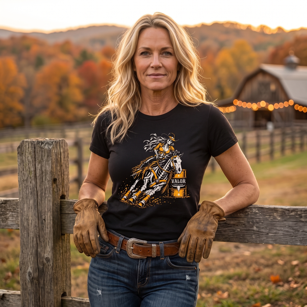 Cowgirl Barrel Racing T-Shirt
