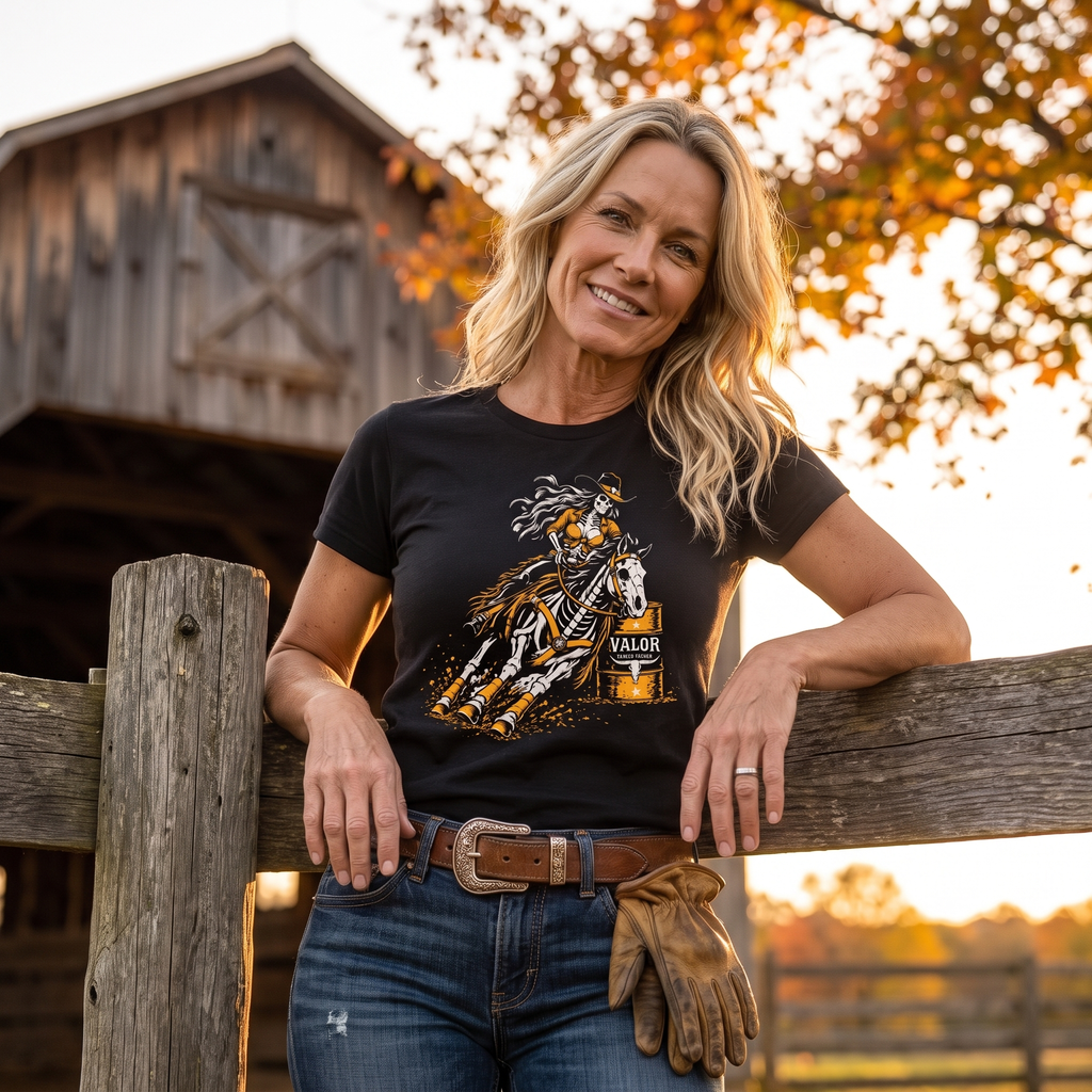 Cowgirl Barrel Racing T-Shirt