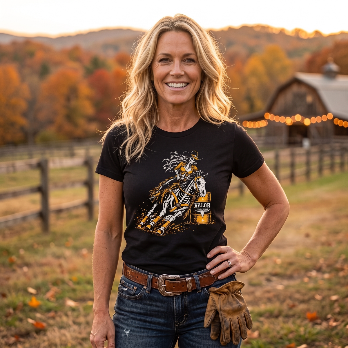 Cowgirl Barrel Racing T-Shirt