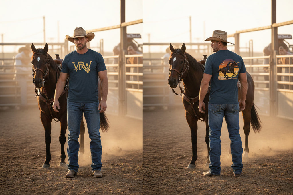 Valor Ranch Mounted Shooting Tee modern