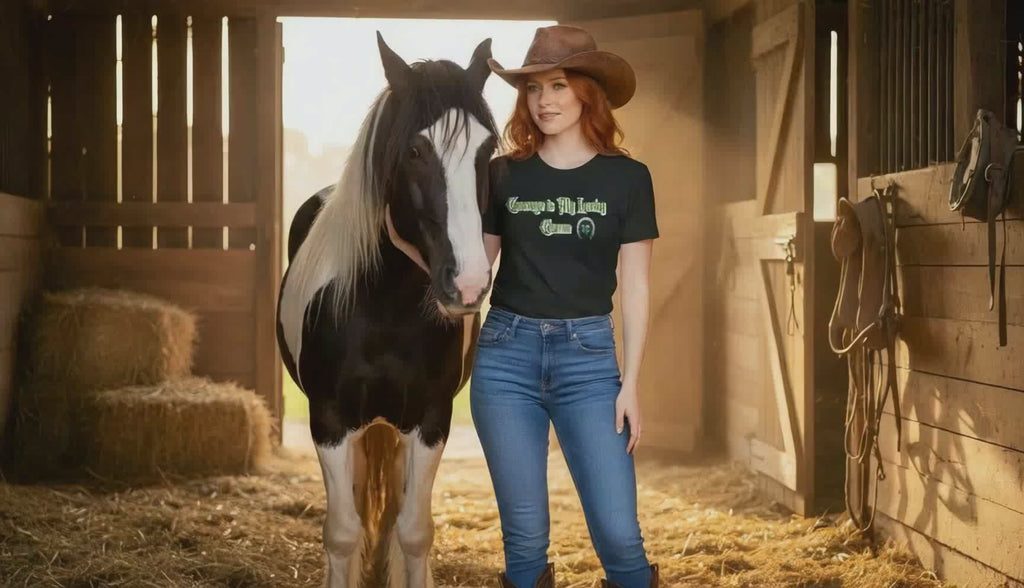 Courage Is My Lucky Charm Tee