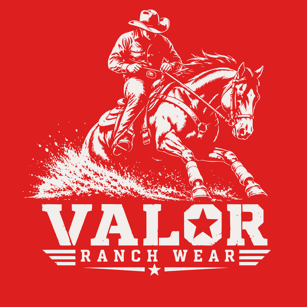Stop With Intent – Valor Ranch Reining Tee