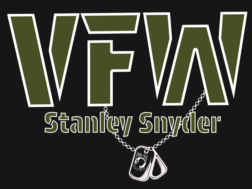 Stanley Snyder VFW 7465 — Valor Never Retires Full color T-Shirt
